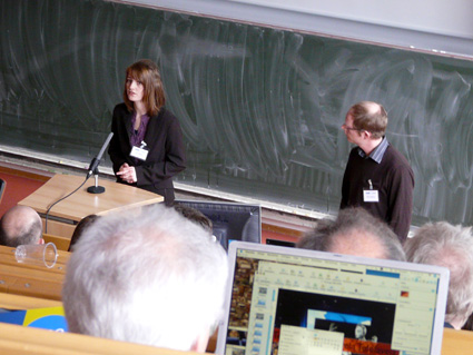 Wendy Stollberg und Markus Laspayres, Freie Universität Berlin